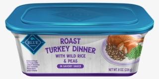 Blue Buffalo Roast Turkey Dinner With Wild Rice And - Blue Food For Dogs, Roast Turkey Dinner,