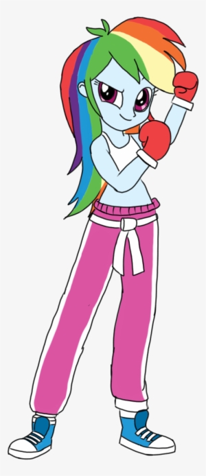 Toyminator900, Boxing Gloves, Clothes, Converse, Equestria - Rainbow Dash Boxing Glove Equestria Girls