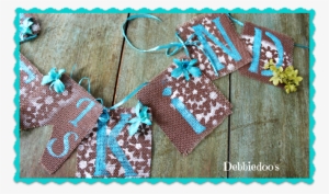 Diy Burlap Wedding Banner Debbiedoos - Needlework