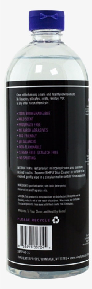 Dish Soap Cleaner - Water Bottle