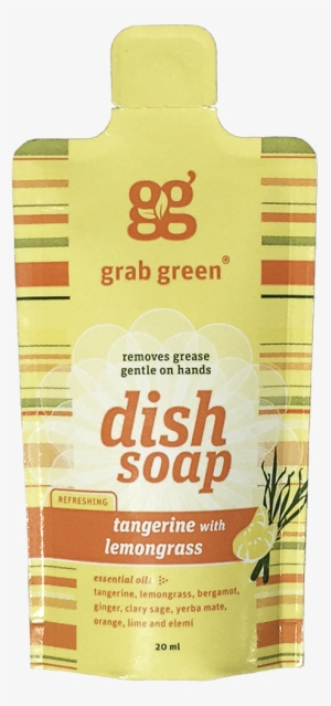 Grab Green Dish Soap Mini-pouch - Tangerine