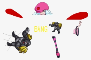 Chimera Gorilla Defeated By Hosshiwa Make It Explode - Portable Network Graphics