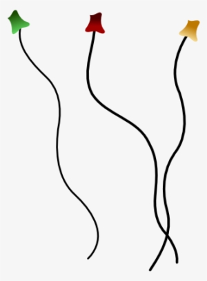 Balloon Strings Clipart