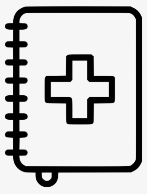 Notebook Medical Journal Book Health Diary Comments - Hospital Outline