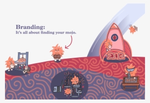 It's Hard To Name A Better Place To Start With Branding - Illustration