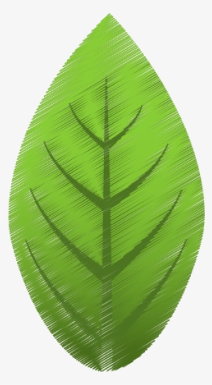 Drawing Green Leaves Natural - Drawing