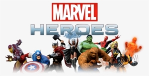 Marvelheroes Logowikieol1 - Logo Marvel Heroes Png