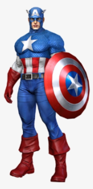 Marvel Heroes-marvel Captain America Artset Tin - Capitan America Comic Png