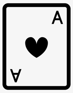 As De Corazones Icon - Ace Of Spades Icon