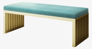 Sky Blue Velvet Bench Entryway Bench - Ahumada Luxury Upholstered Bench Everly Quinn Upholstery:
