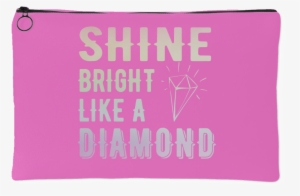 Shine Bright Like A Diamond Accessory Pouch - Placemat