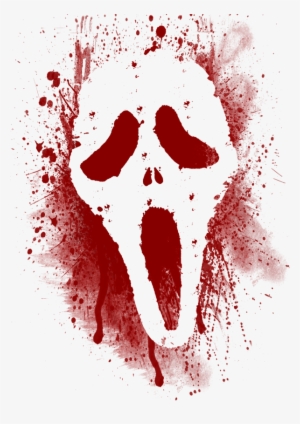 Scream Face De Pânico By Adriano Ott - Cafepress Blood Sheet Twin 5'x7'area Rug