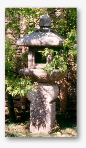 Japanese Garden Oribe Lantern