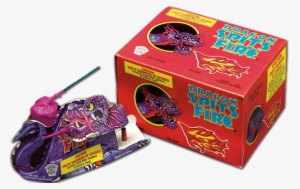 This Dragon Shoots A Green Flame From His Back Before - Fireworks