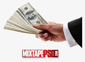Share This Image - Cash And Hand Png