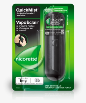 Nicorette Quickmist Fresh Mint Flavour 1 Mg Packaging - Nicorette Quickmist
