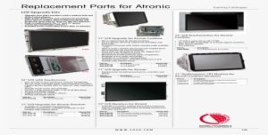 Replacement Parts For Atronic Gaming Catalogue - Personal Computer