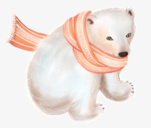 Cute Polar Bear Cartoon Transparent - Download
