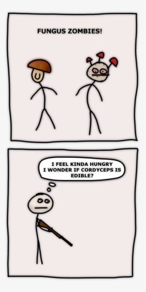 27 Fungus Zombies - Cartoon