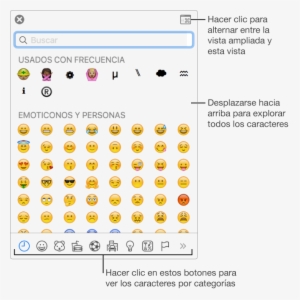 La Ventana Desplegable “caracteres Especiales” Con - Ios 10.5 Emojis