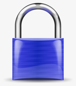 Candado Azul - Blue Padlock