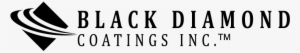 Bdc Logo Horizontal Black - Black Diamond Coatings Logo