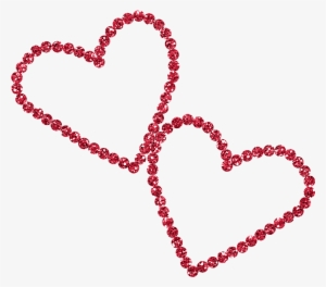 Diamond Hearts Clip Arts