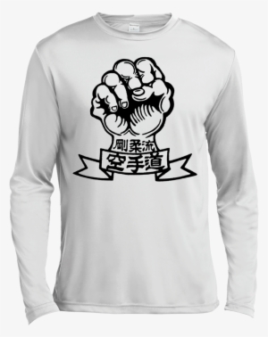 Goju-ryu Fist Long Sleeve Moisture Wicking - Goju Kai