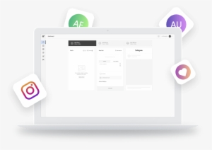 App Landing Page Html Template - Instagram