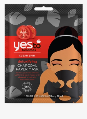 Product Photo - Yes Charcoal Paper Mask