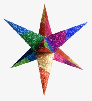 8 Point Paper Star - Illustration