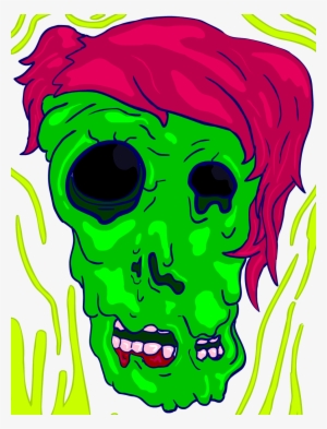 Green Skull - Illustration