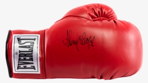 Sir Henry Cooper Signed Red Everlast Boxing Glove - Special Edition Henry Cooper Signed Boxing Glove -