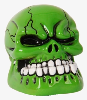 Skull Shooter Rod Green - Ride Catalog Universal Big Teeth Demon Green Gear Stick