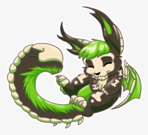 Dsb Green Skull Charm - Illustration