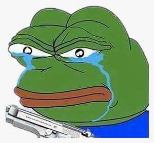 Rana Sad Guns Gun Verde Ajio Ajio Ajio - Pepe Reaction