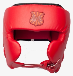 Training Head Gear Red - Red Boxing Headgear Transparent
