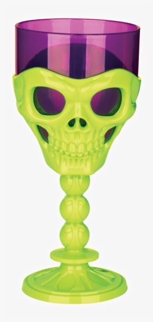 Green Skull Goblet - Seasons Skull Goblet, Bone