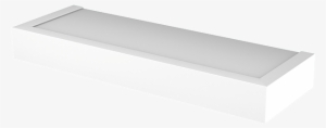 18" White Flat Floating Shelf - Floating Shelf