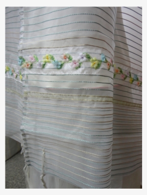 Women's Tallit Set - Floral Design