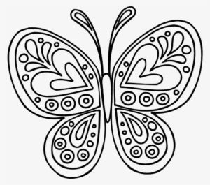 Mariposas Www - Dibujosfaciles - Es - Mandalas De Mariposas Para Colorear