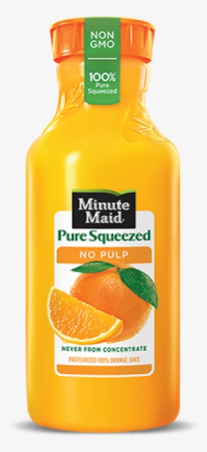 Pure Squeezed No Pulp Orange Juice - Minute Maid Orange Juice No Pulp