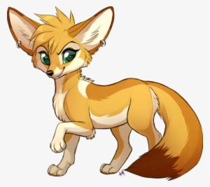 Drawn Furry Fennec Fox - Fennec Fox Furry Art