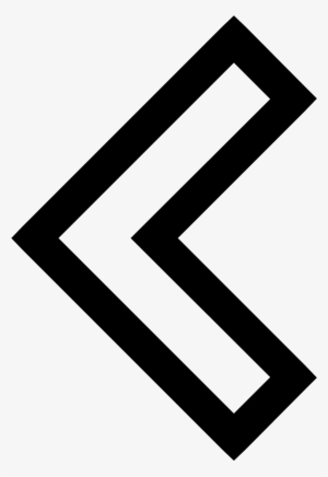 Chevron Left Icon - Simple Left Button Png