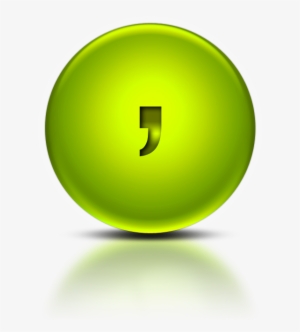 Reviewing The Comma Rules - Letter O Icon Png