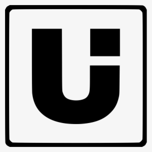 Modern Latin Alphabet U Comments - N Free Icon Png