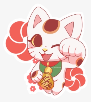 Lucky Cat - Cartoon