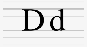 Latin Letter D - Letter