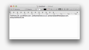 Email Addresses As Comma Separated List - Formattare Hd Mac Da Terminale