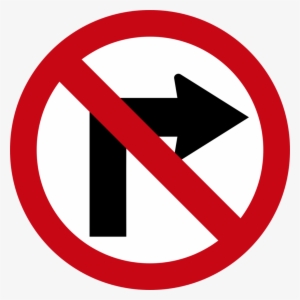 No Turn Right - Prohibido Girar A La Derecha